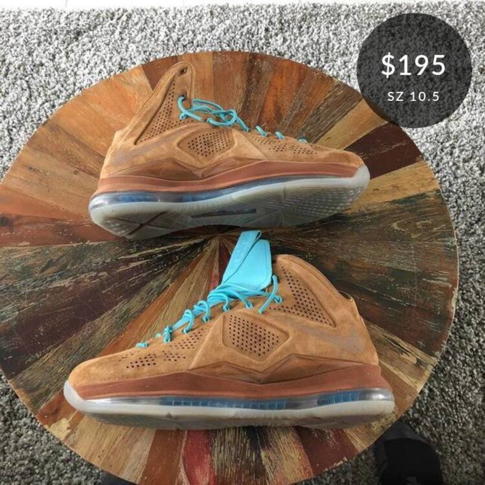 LeBron Hazelnut Suedes